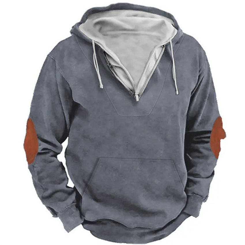 Men's Hooded Sweater Casual Fashion Men's Top